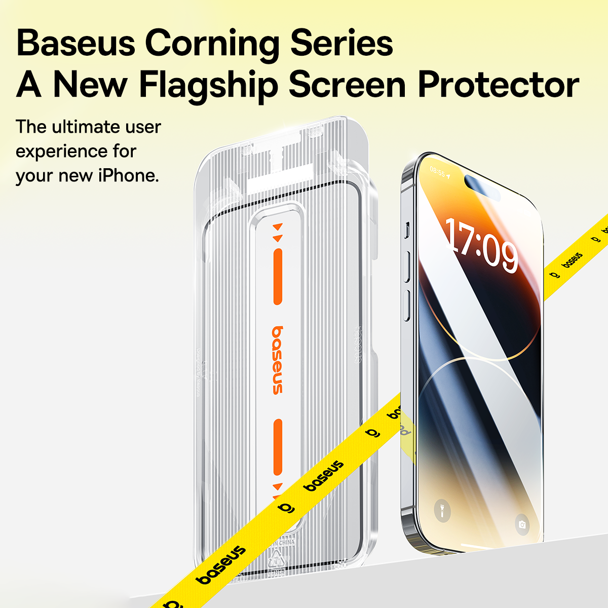 Baseus Corning Series IPhone 15 Pro Max Screen Protector Full Coverage