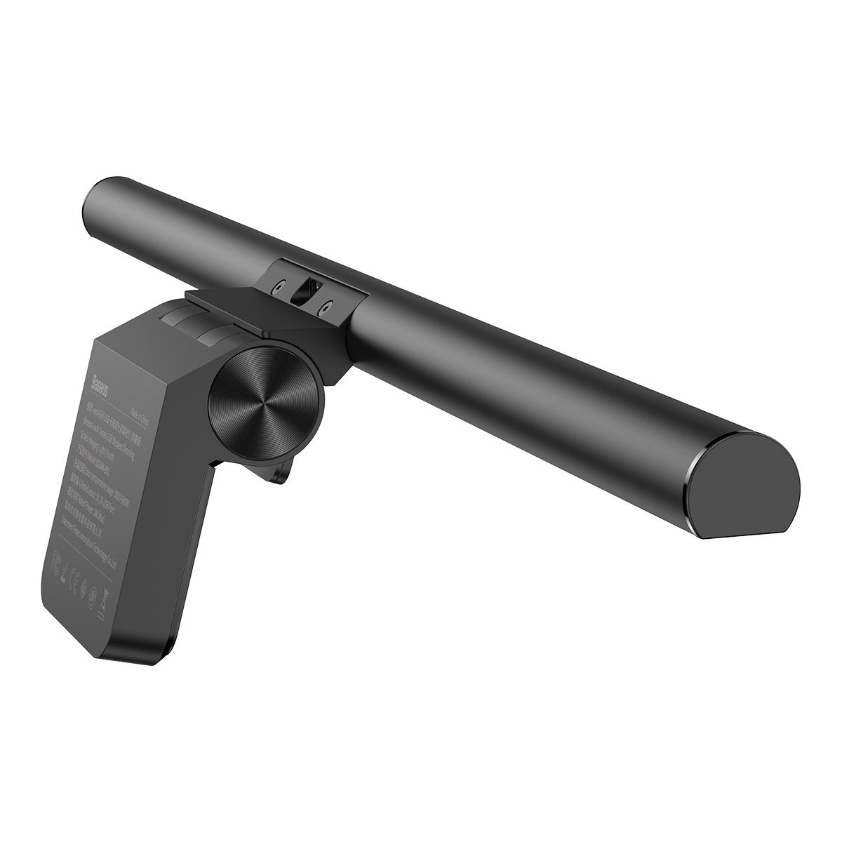 Baseus Lampada Da Scrivania A Sospensione USB Asimmetrica - Luce Per Monitor, Design Moderno, Nero