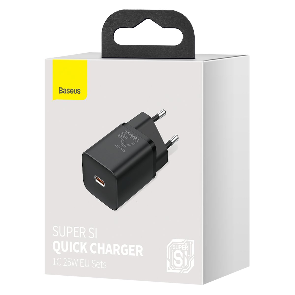 Baseus Super SI PD 20W USB-C Netzteil – Weiß, Minimales Design, Für Schnelles Laden Unterwegs