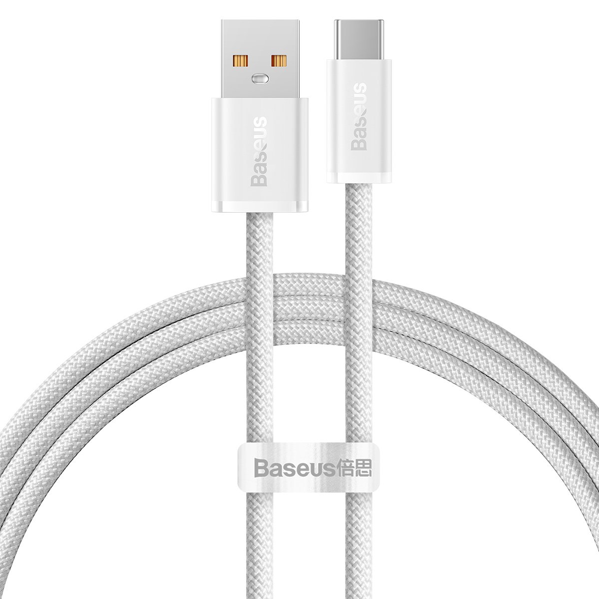 Baseus Cavo Type-C Dynamic Series 100W, Lunghezza 2 Metri, Colore Grigio – Ricarica Veloce E Sincronizzazione