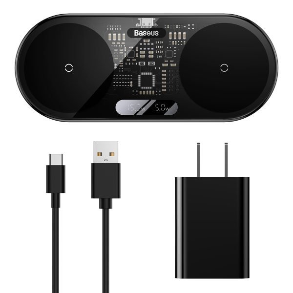 Baseus Digital LED Display in Wireless Charger 20W Baseus