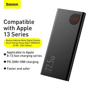 Baseus Adaman Metal 22.5W 20000mAh Fast Charging Power Bank Price in Pakistan