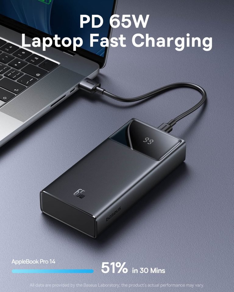 Baseus Star-Lord Digital Display Fast Charging Power Bank 20000mAh 65W ...