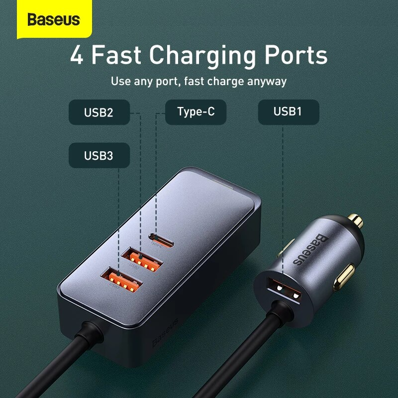 Baseus Share Together PPS Multi-Port Fast Charging Car